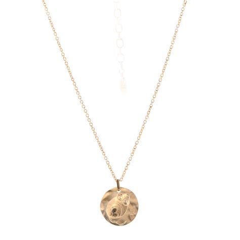 louis vuitton zodiac necklace|14k Louis Vuitton necklace.